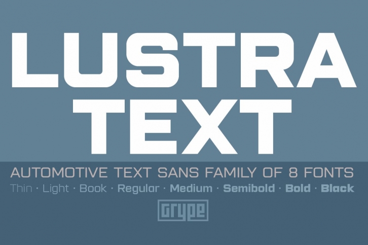Lustra Text Family Font Download