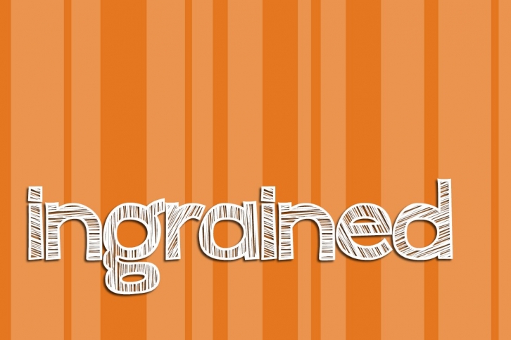 Ingrained Font Download