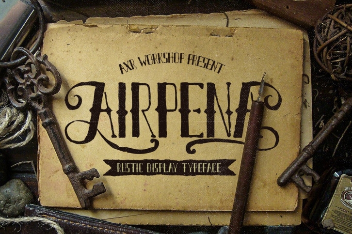 Airpena Rustic Font Download