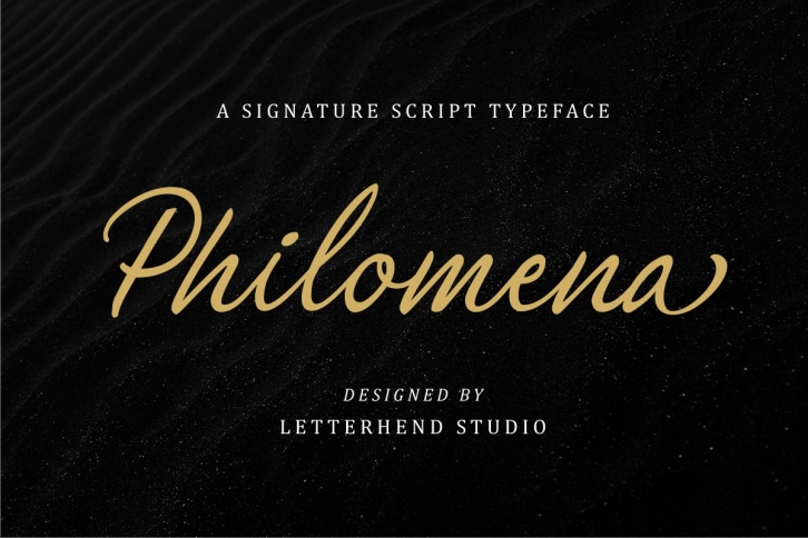 Philomena Signature Script Font Download