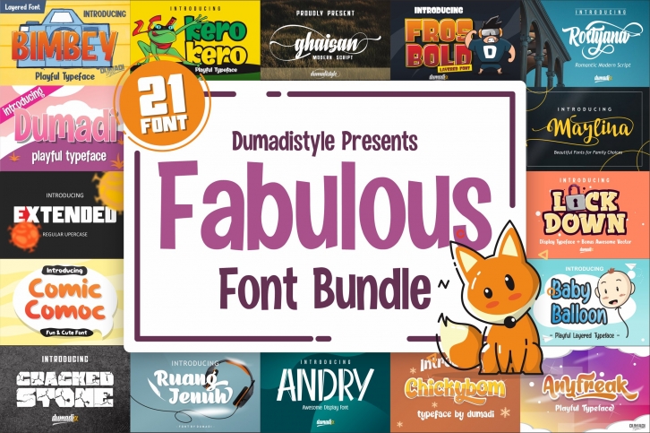 Fabulous font Bundle Font Download