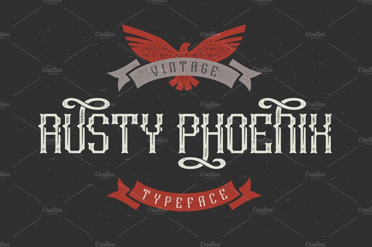 Rusty Phoenix Typeface Font Download