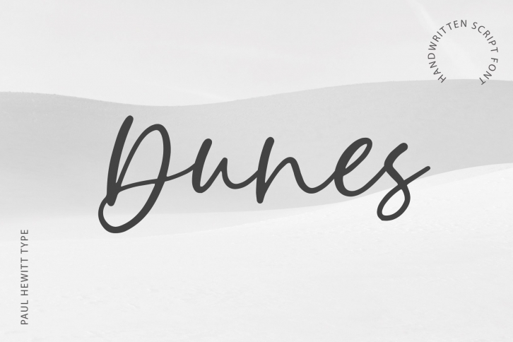 Dunes ( 90% off ) Font Download