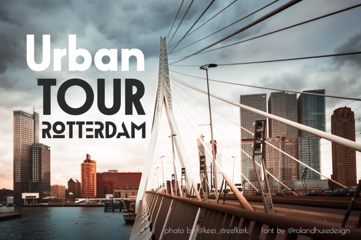 Urban Tour Variable Sans Deco Font Download