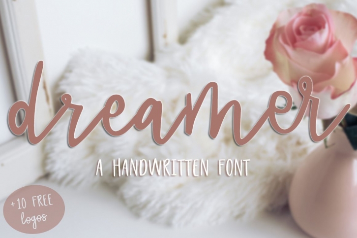 Dreamer Script + 10 Free Logos Font Download