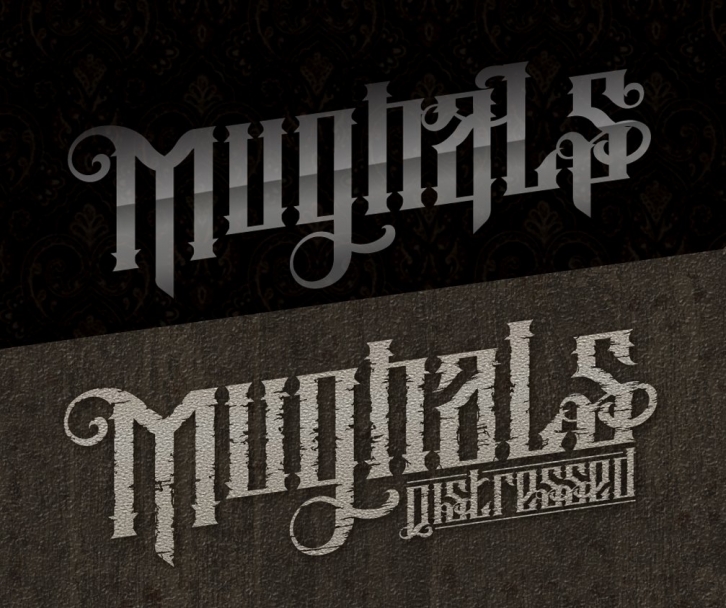Mughals Family Font Download