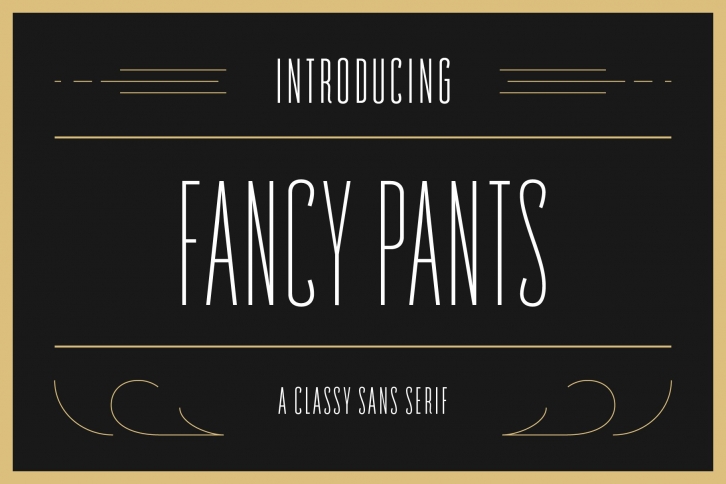 Fancy Pants Typeface Font Download