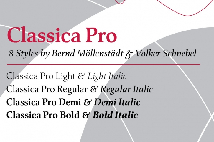 Classica Pro Light Font Download