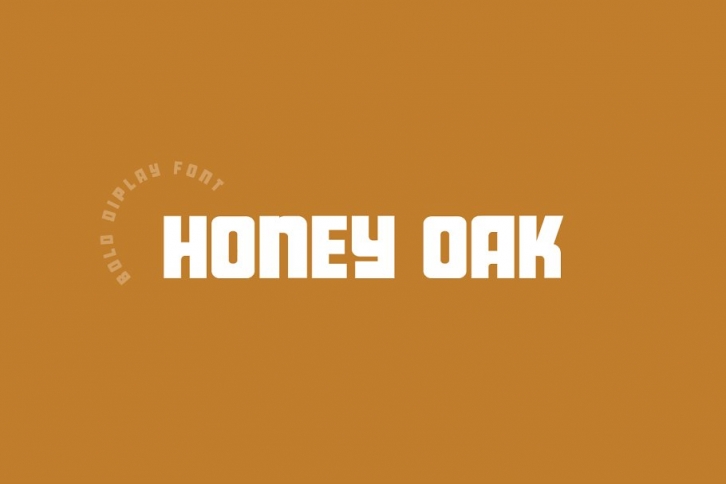 Honey Oak Font Download