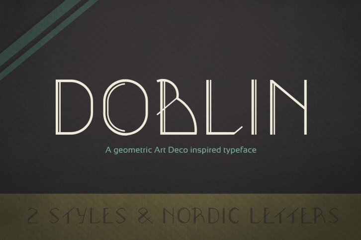 Doblin Typeface (2 Styles) Font Download
