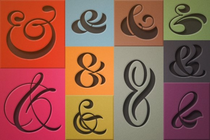 Ampersand 10-Pack Font Download