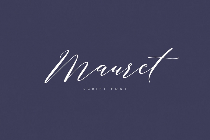 Mauret Script Font Download