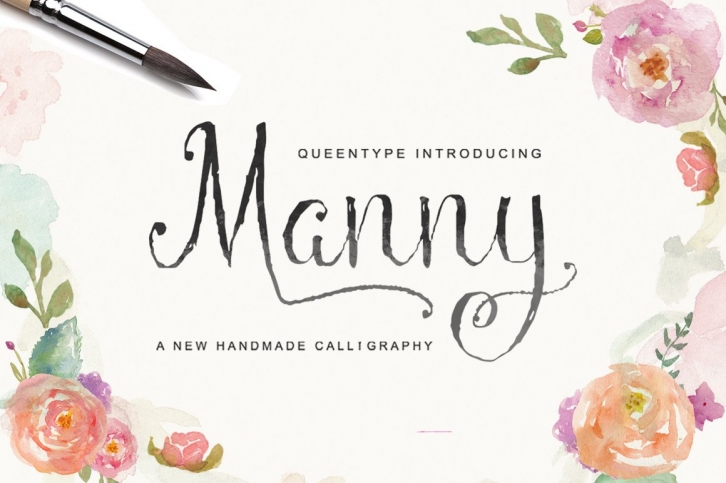Manny Script (50% off) Font Download