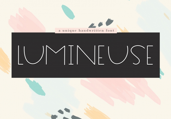 Lumineuse Font Download