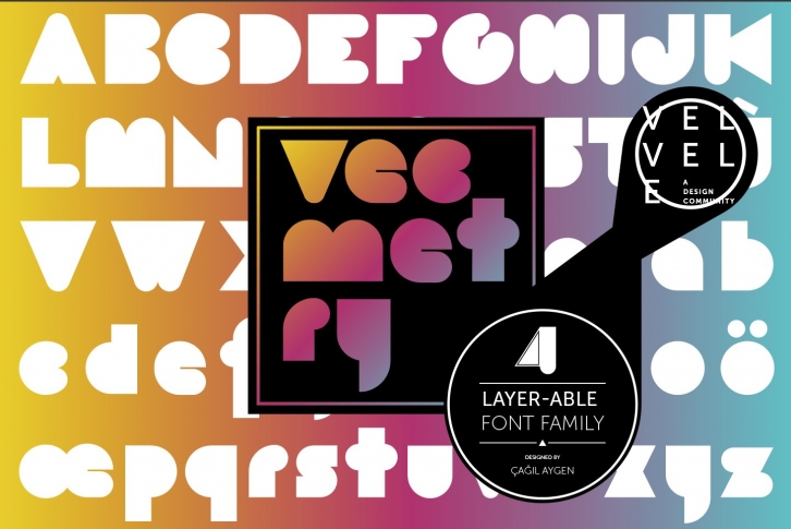 Vecmetry Font Download