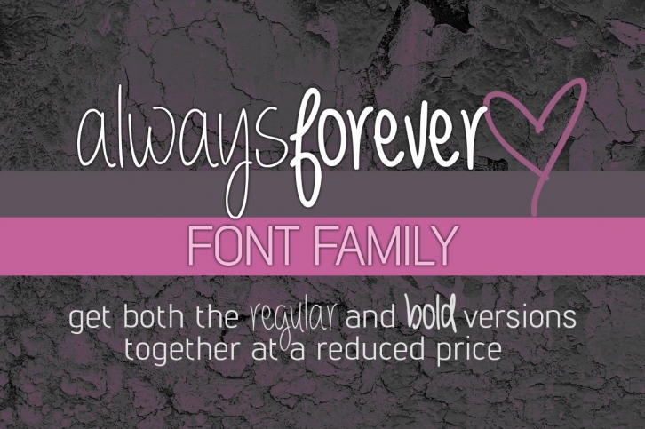 Always Forever Family Font Download