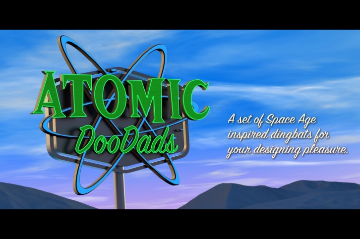 Atomic DooDads Font Download