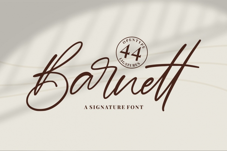 Barnett Font Download