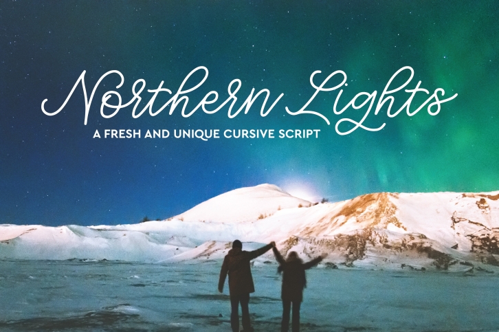 Northern Lights Script Font Download