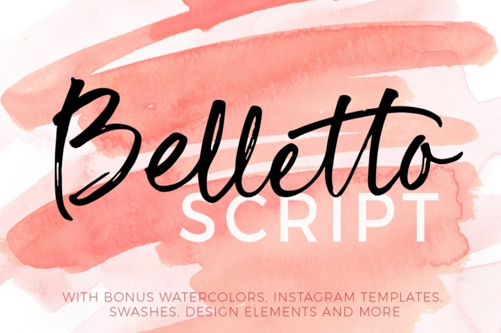 Belletto Script Font Download