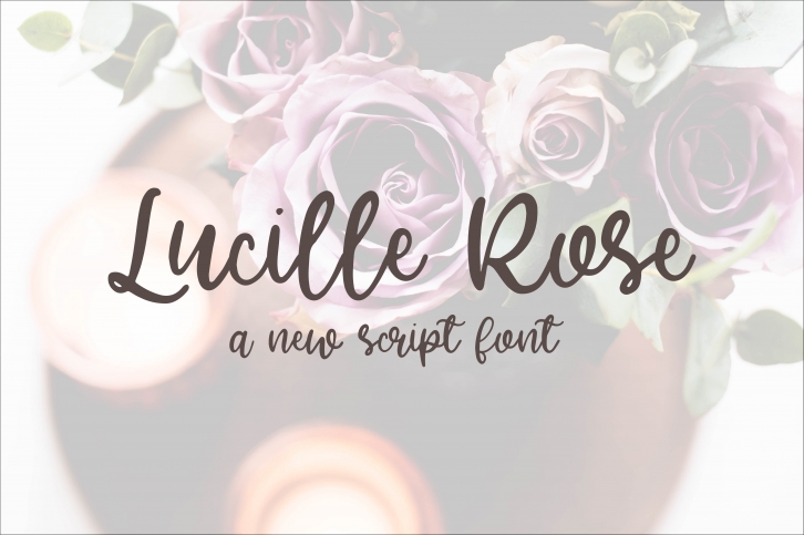 Lucille Rose Font Download