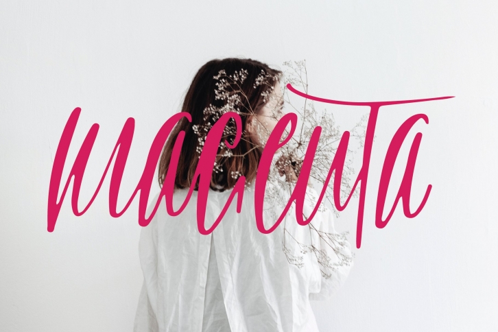 magenta font Font Download