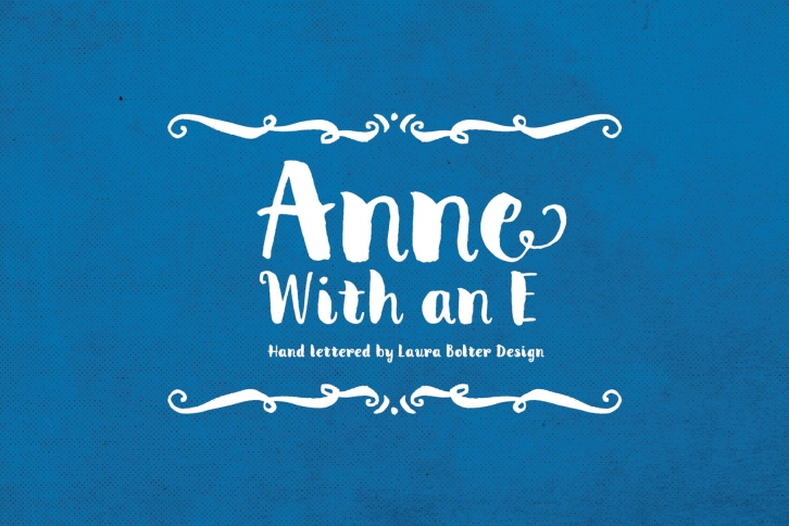 Anne With an E Font Download