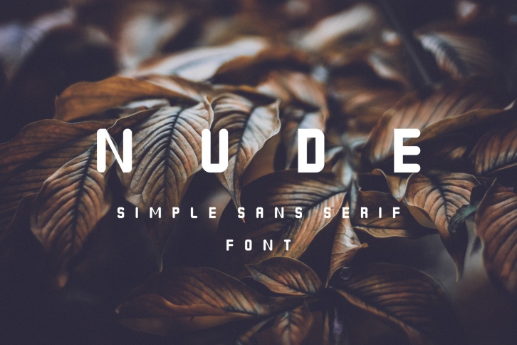 Nude Font Download