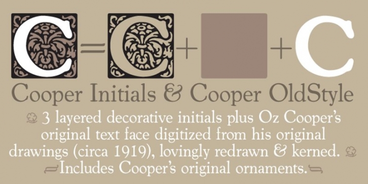 Cooper Text Font Download