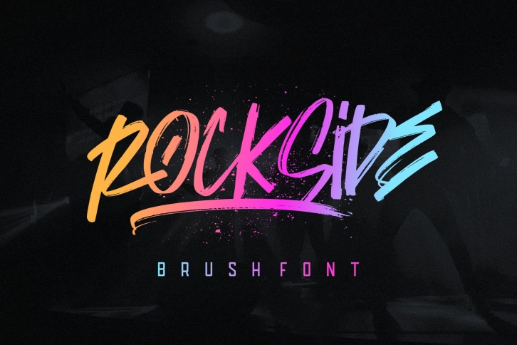 Rockside Brush Font Download