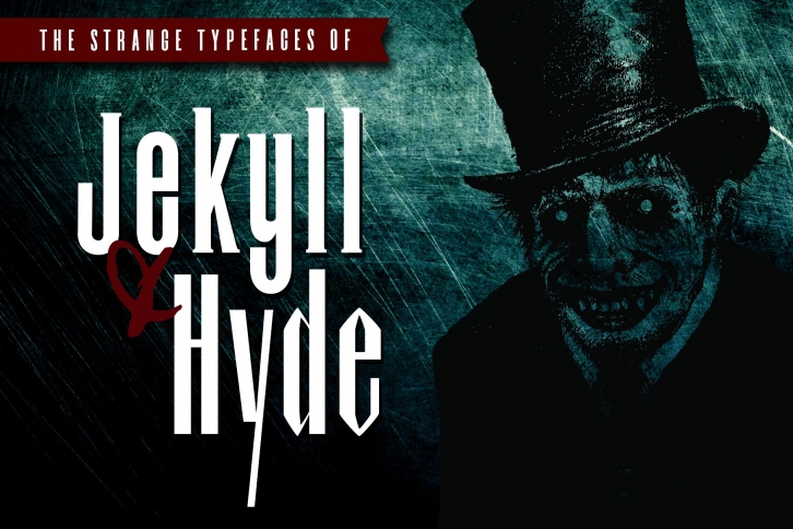Dr.Jekyll  Mr.Hyde Typeface Duo Font Download