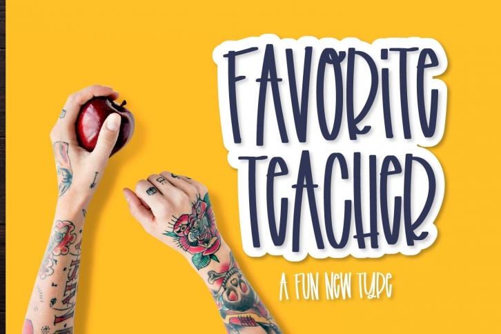 Favorite Teacher Font Download