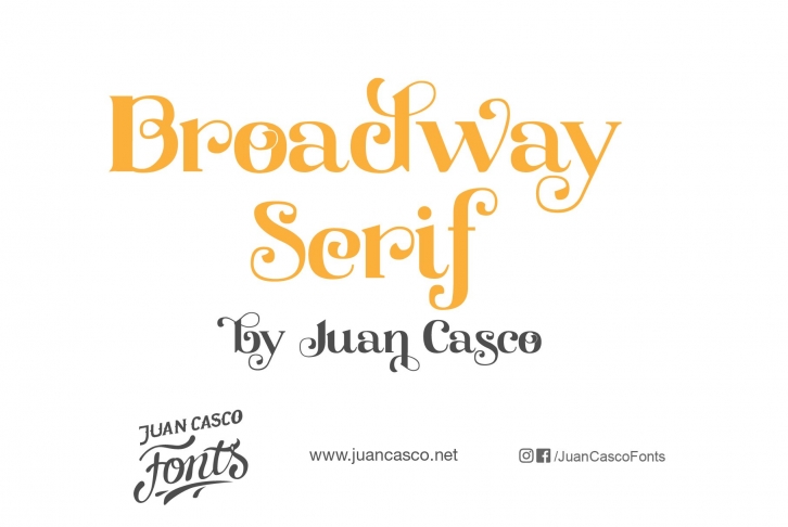 Broadway Serif Font Download