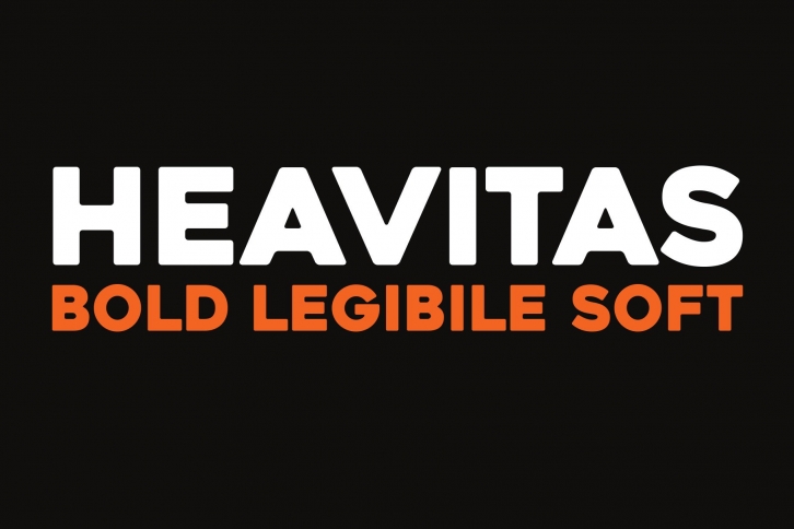 Heavitas font Font Download