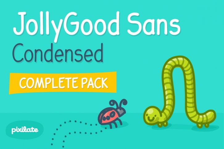 JollyGood Sans Condensed Complete Font Download