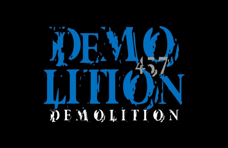 demolition Font Download