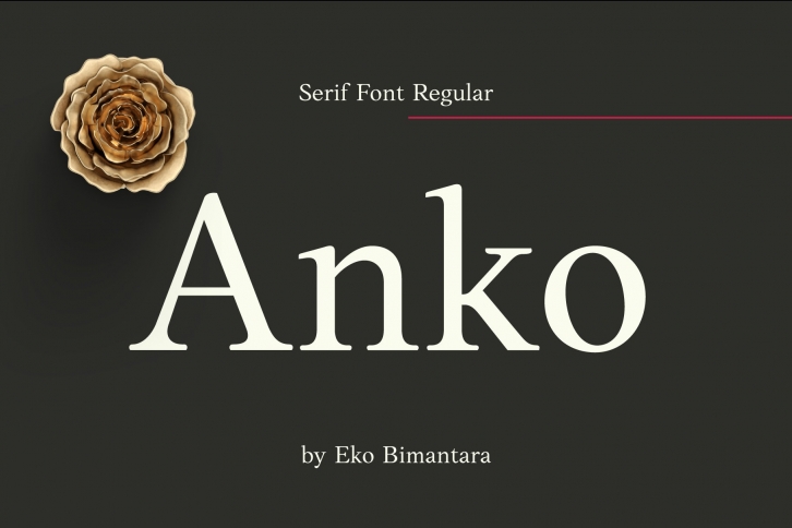 Anko Regular Font Download