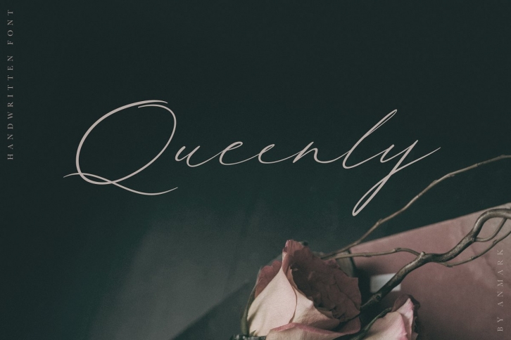 Queenly. Handwritten Font Download