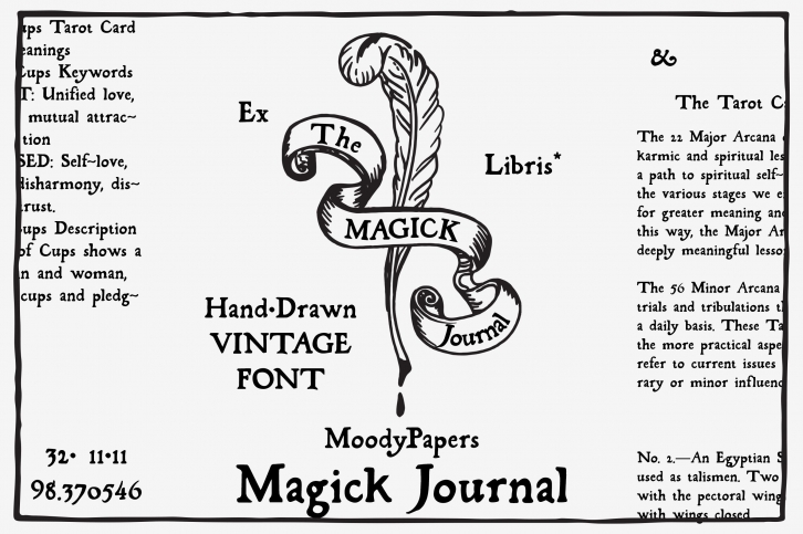 Magick Journal Font Download
