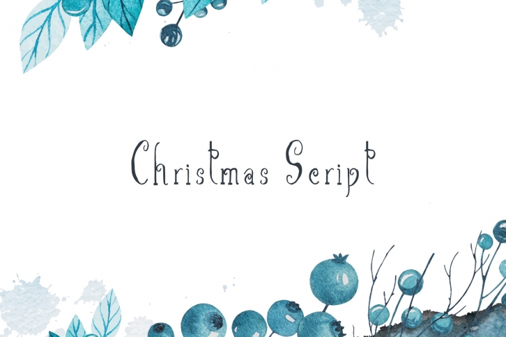 Christmas Script Font Download