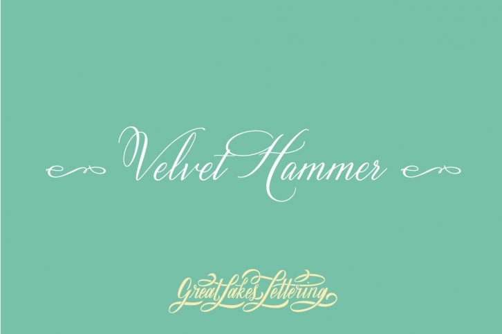 Velvet Hammer Font Download