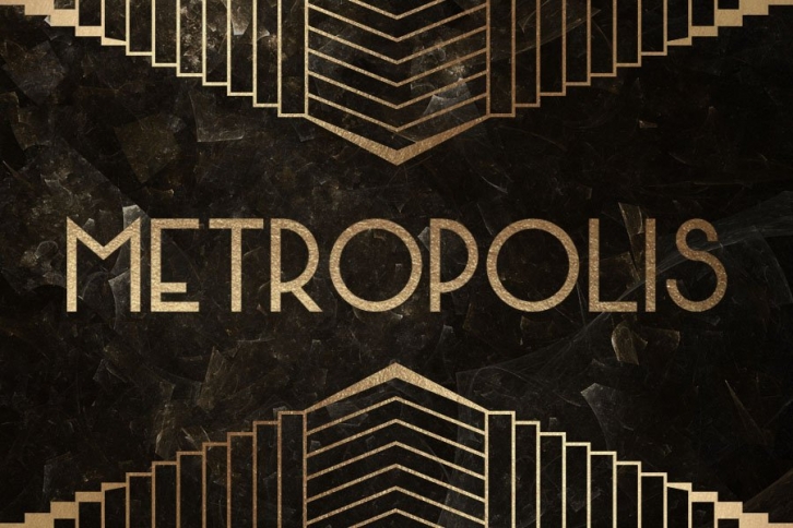 Metropolis Typeface Font Download