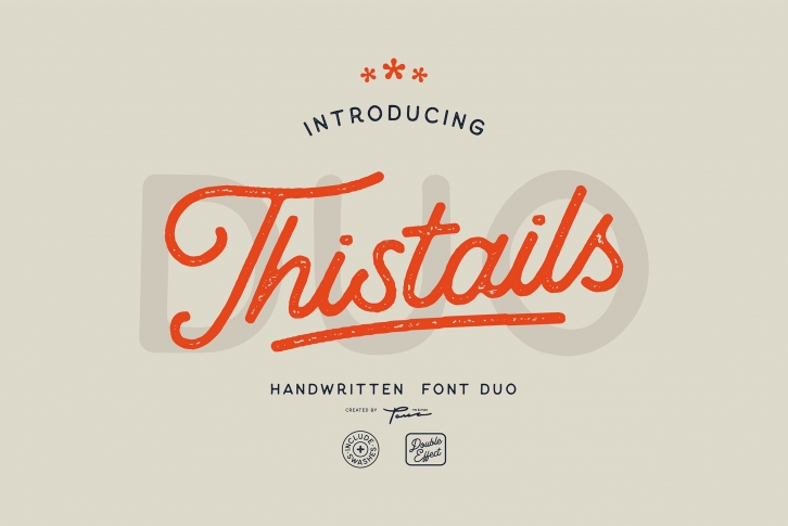 Thistails Duo Font Download