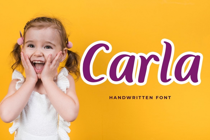 Carla Playful Handwritten Font Download
