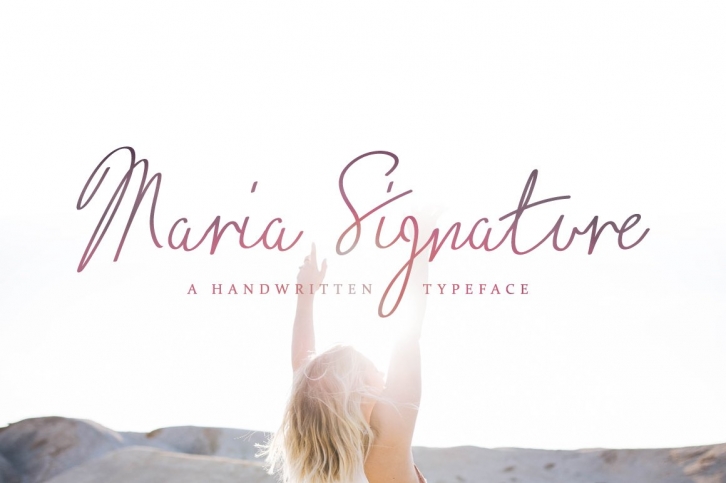 Maria Signature Font Download