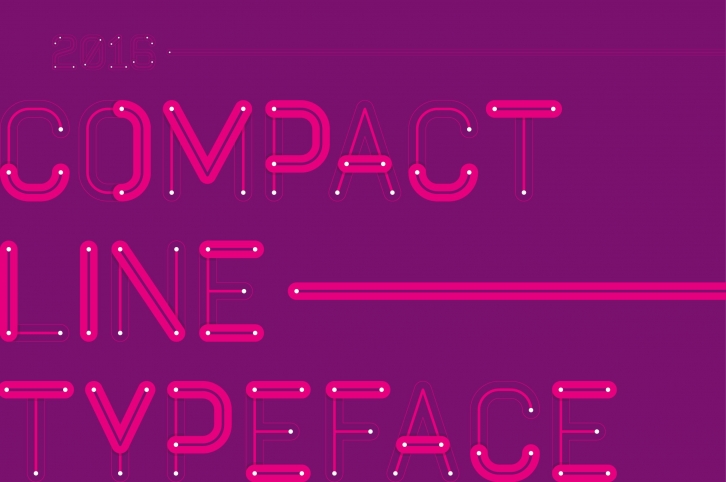 Compact Line Typeface Font Download