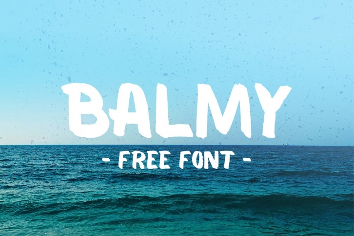 Balmy Brush Font Download