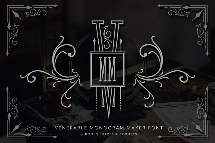 Venerable Monogram Maker Font Download