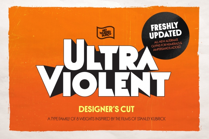 NWB UltraViolent – Designer's Cut Font Download