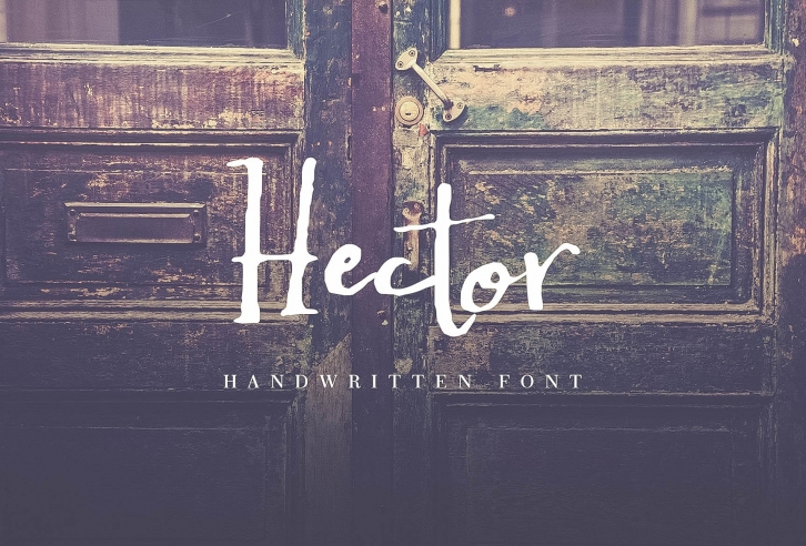 Hector Handwritten Font Download